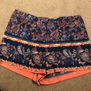 NWT Loft Pattern Shorts